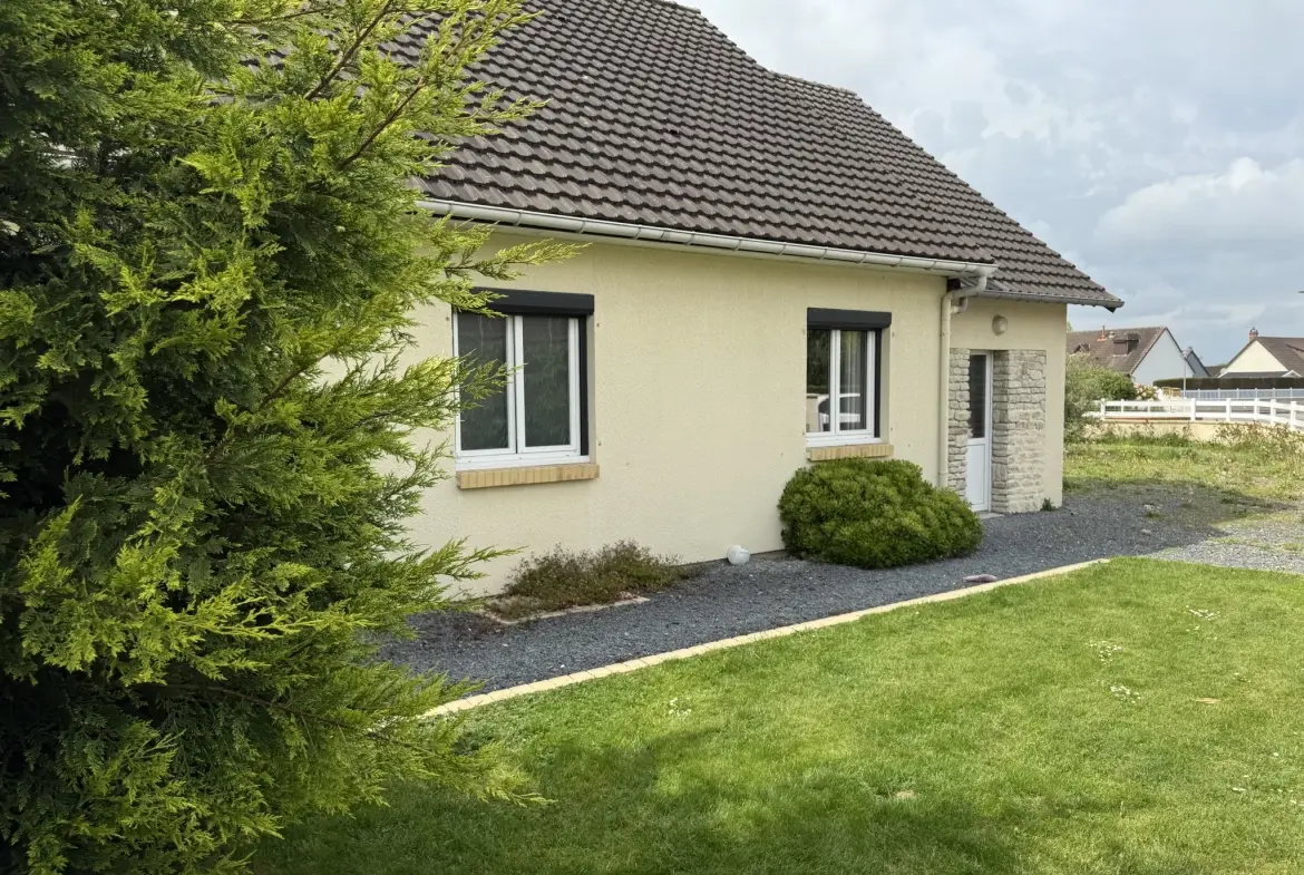 Maison de plain-pied à vendre à Valorbiquet - Secteur calme et résidentiel 