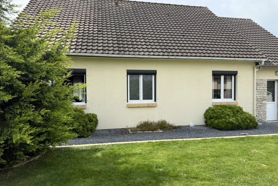 Maison de plain-pied à vendre à Valorbiquet - Secteur calme et résidentiel 