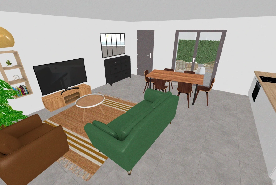 Appartement neuf avec terrasse à Jonquieres, 2 chambres, livraison 2025 