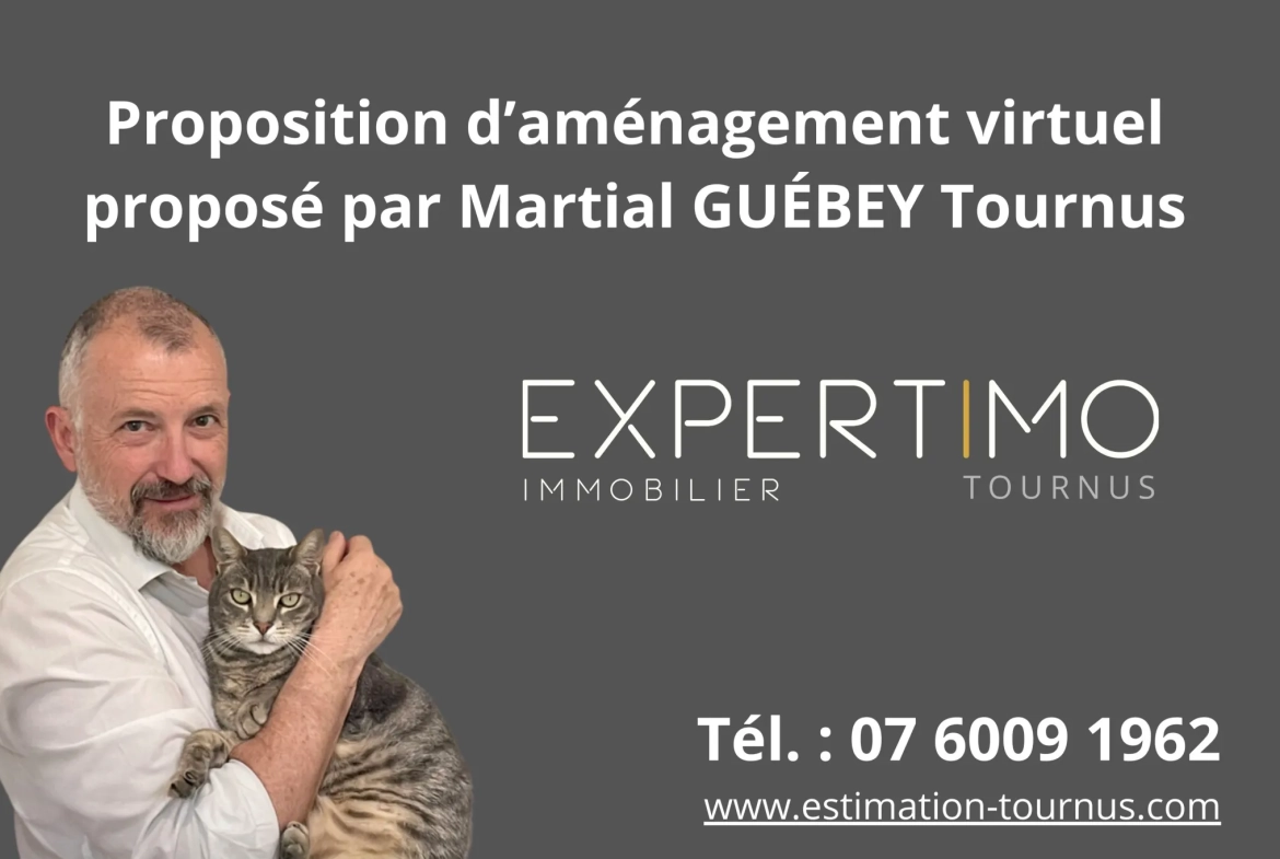 Maison de caractère à Romenay de 124 m² avec dépendance et grand potentiel 