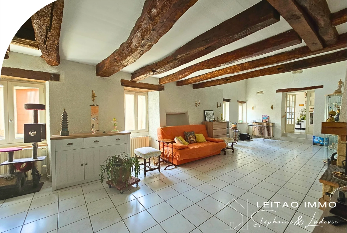 Belle maison de village à Castres avec terrain et potentiel d'aménagement 