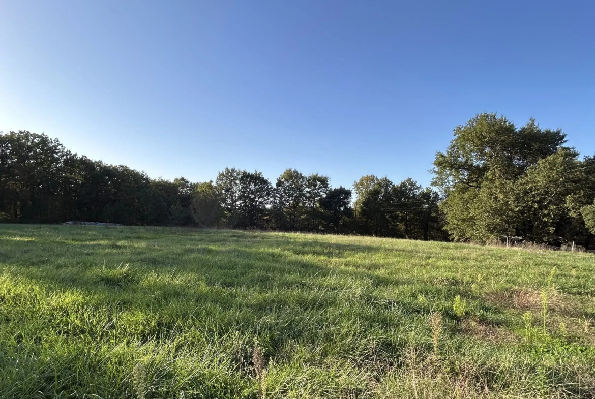 Terrain constructible à vendre à Genebrieres de 1100 m² 