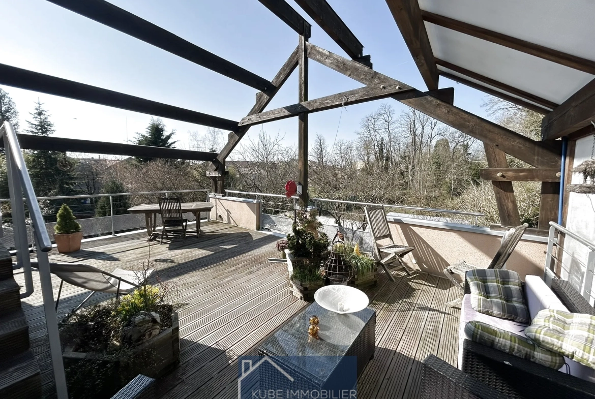 Appartement 3 chambres avec terrasse à Dieuze - Prestations haut de gamme 