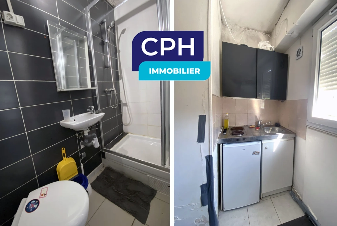 Studette à rénover de 15 m² à Châtillon, idéale pour investissement ou étudiant 