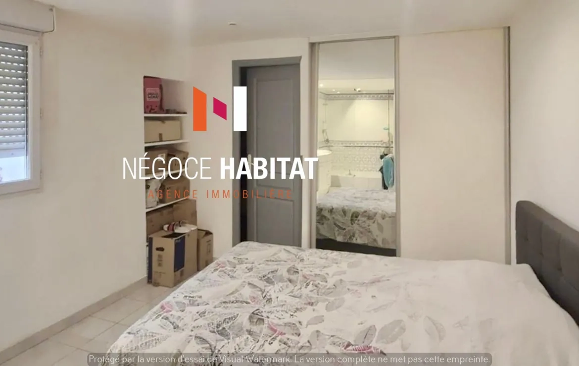 Maison de ville T2 à Frontignan de 56,26 m², centre-ville idéal investissement ou première acquisition 