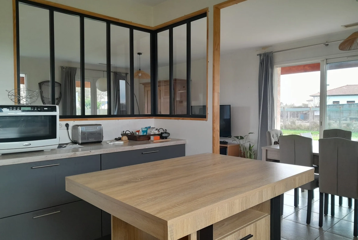 Charmante maison de plain-pied avec jardin à Castelsarrasin 