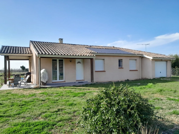 Charmante maison de plain-pied avec jardin à Castelsarrasin