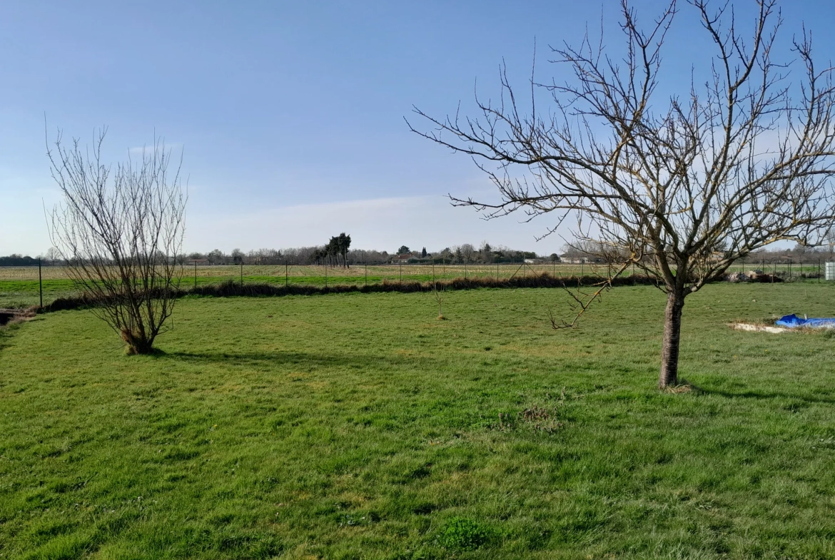 Charmante maison de plain-pied avec jardin à Castelsarrasin 