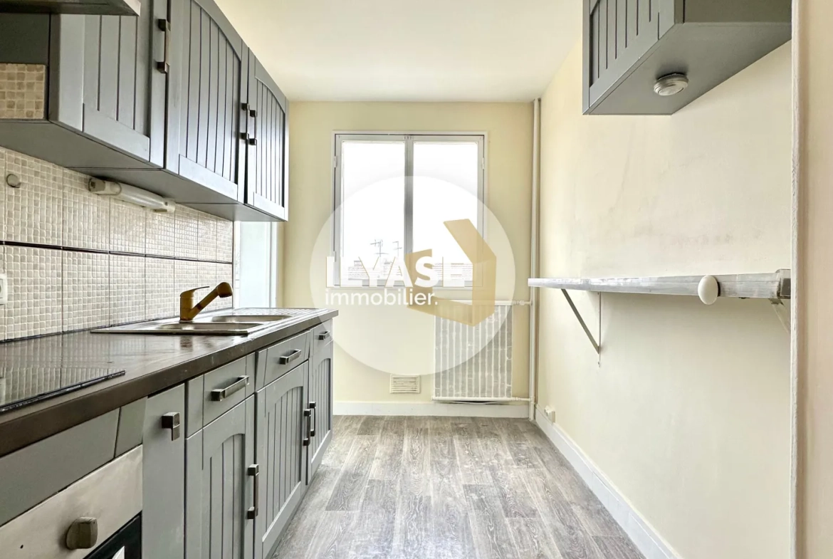 Appartement T3 à vendre à Chalon-sur-Saône - 53 m², balcon et garage privatifs 