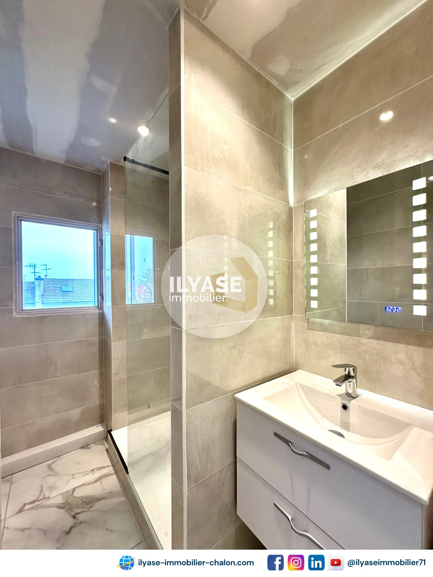 Appartement T3 à vendre à Chalon-sur-Saône - 53 m², balcon et garage privatifs 
