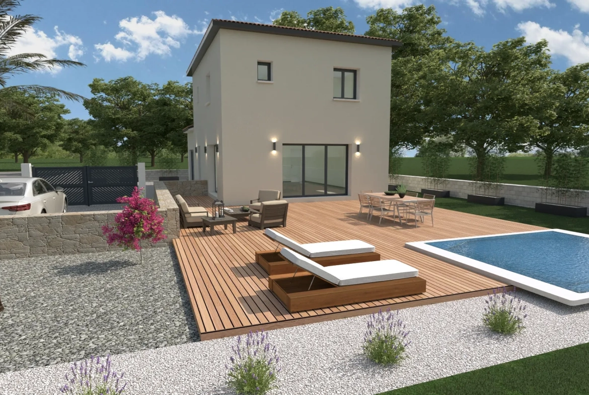 Terrain à bâtir de 800 m² à Boisseron – Secteur calme et résidentiel 