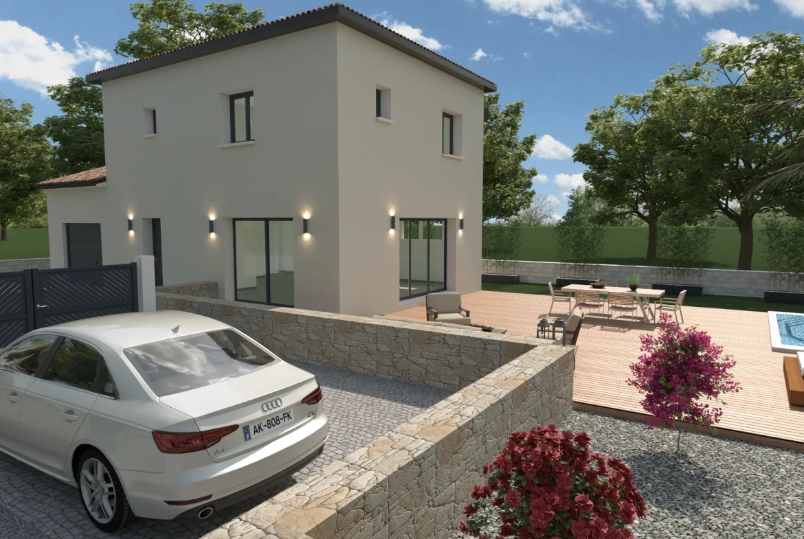 Terrain à bâtir de 800 m² à Boisseron – Secteur calme et résidentiel 