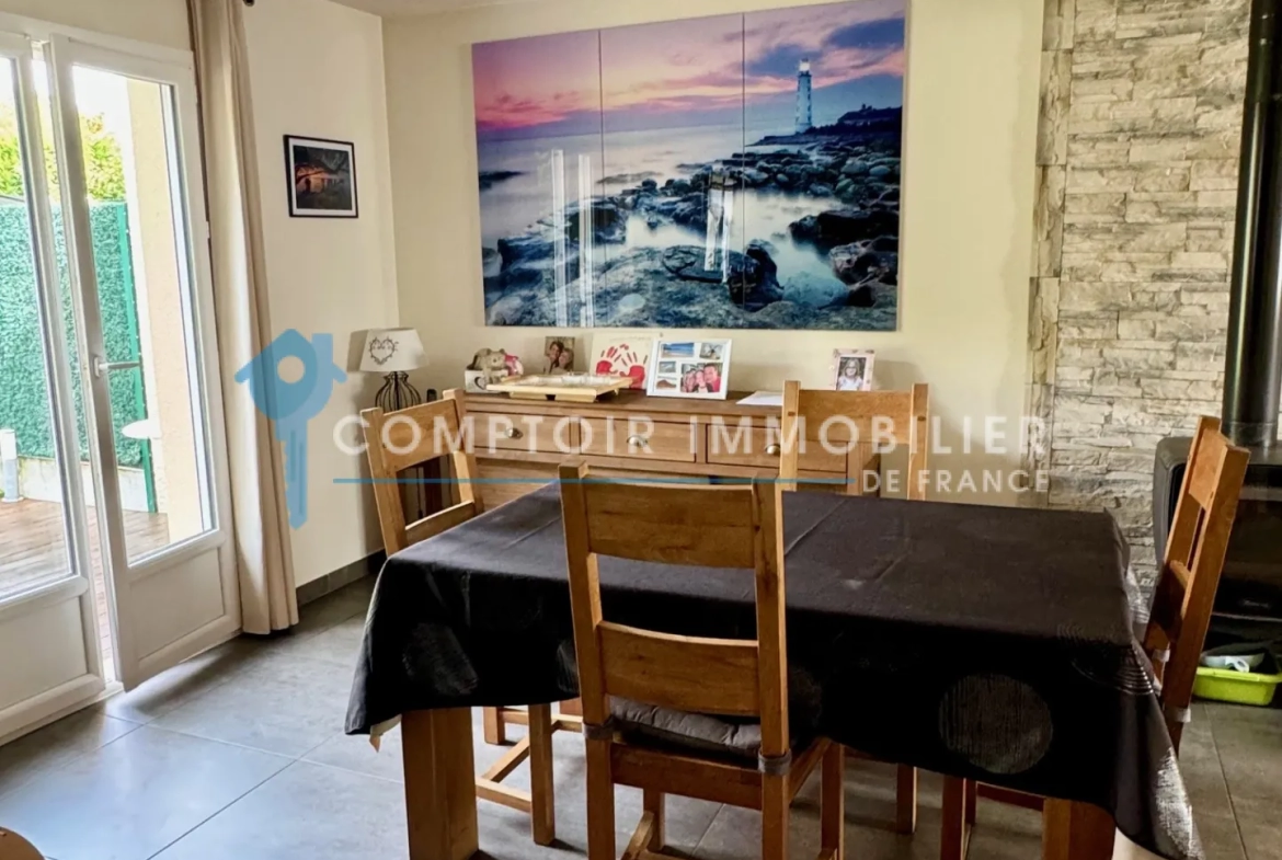À vendre maison récente avec sous-sol à Villabé (91) dans l'Essonne 