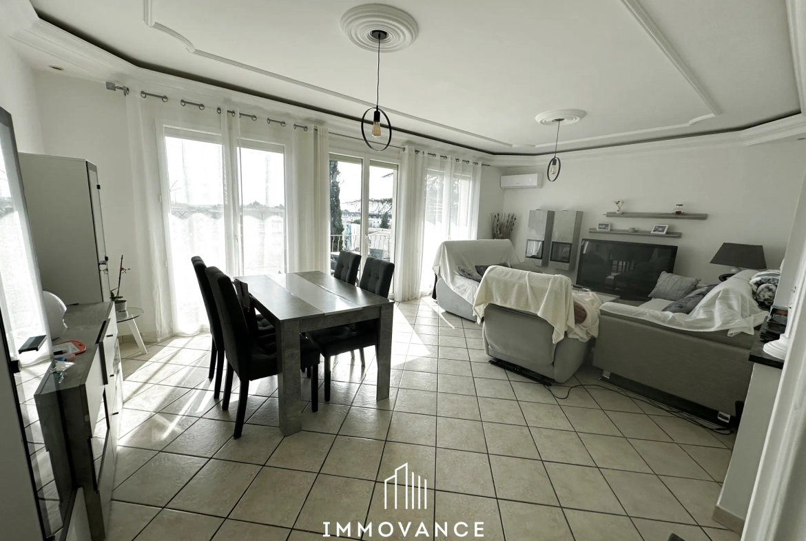 Appartement lumineux rénové avec terrasse à Montpellier Alco/Celleneuve 