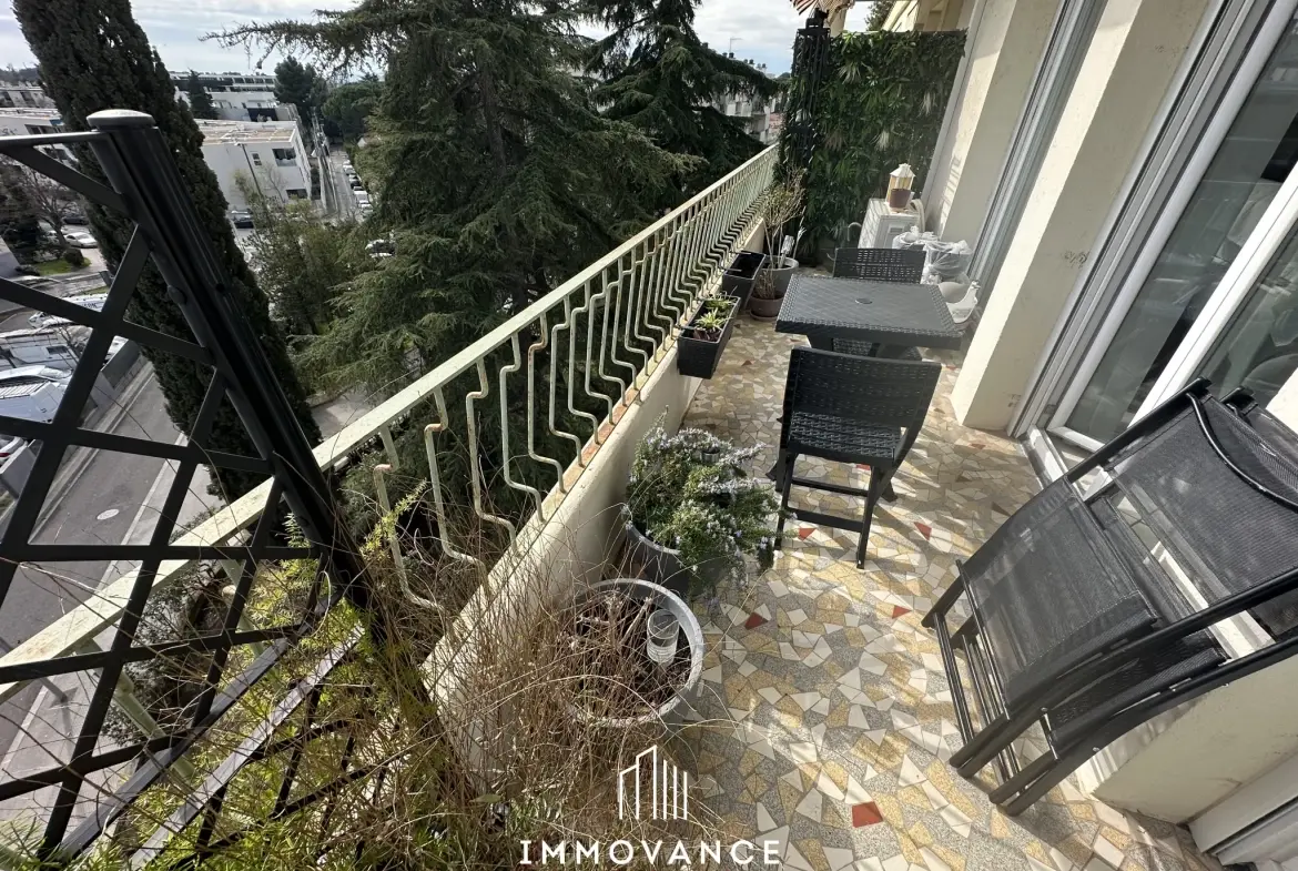 Appartement lumineux rénové avec terrasse à Montpellier Alco/Celleneuve 