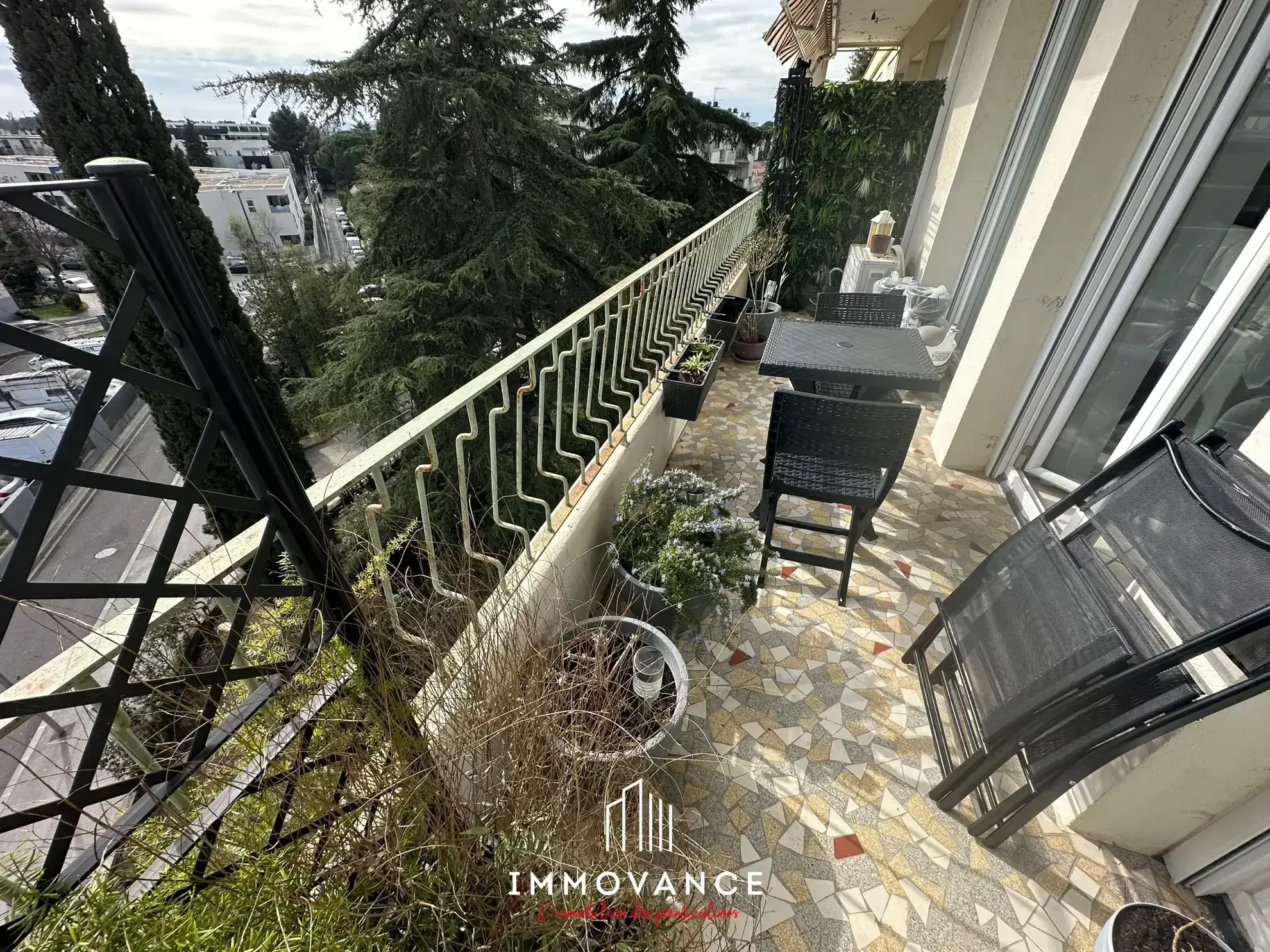 Appartement lumineux rénové avec terrasse à Montpellier Alco/Celleneuve 