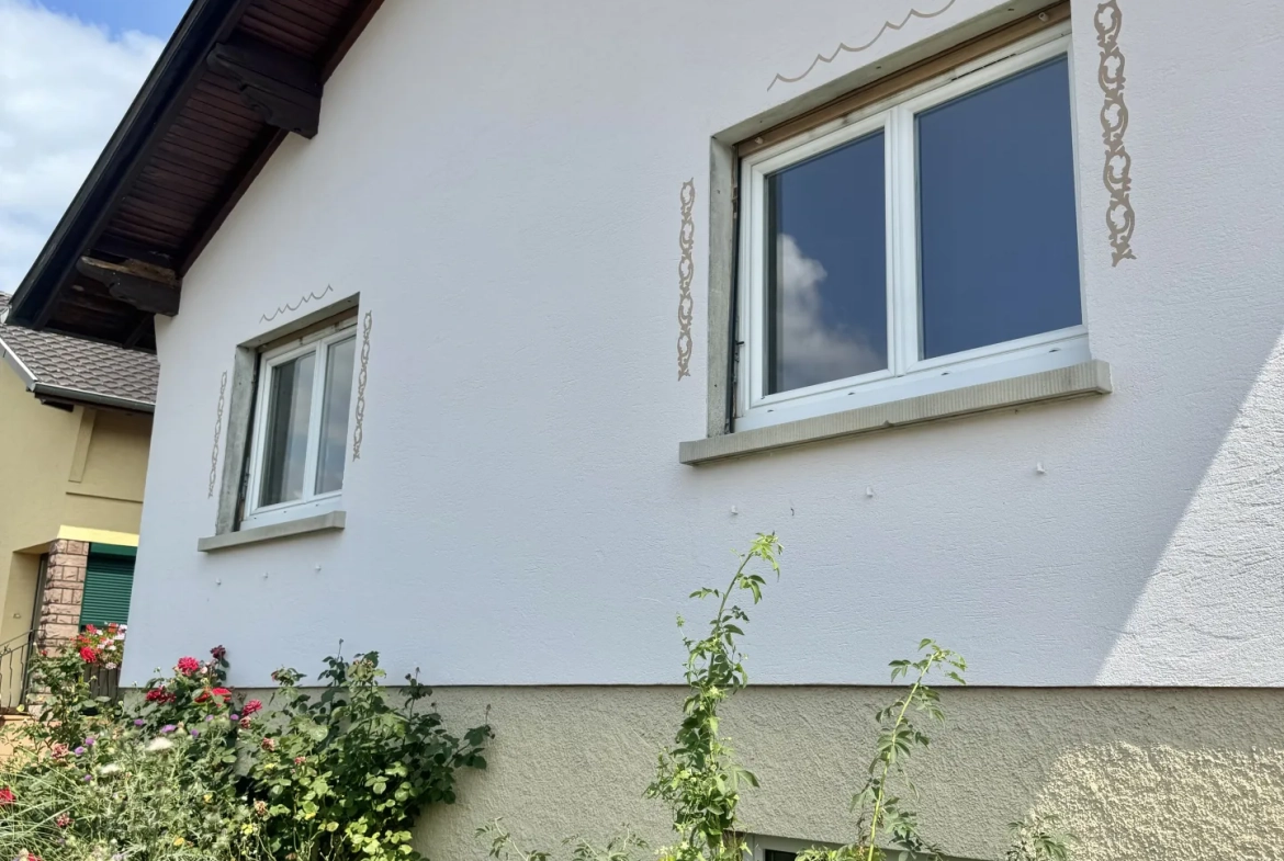 À vendre deux maisons avec terrain constructible à Guebwiller, secteur Mulhouse-Colmar 