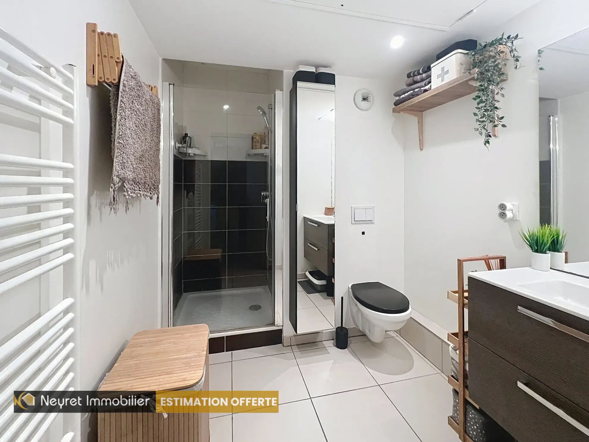 Appartement T2 avec jardin privatif à Vernaison centre - 40 m² 