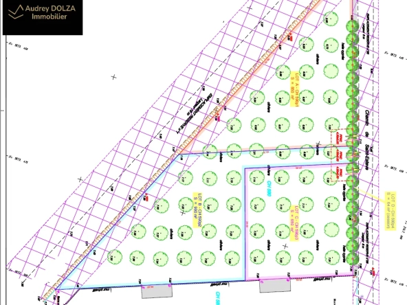 Trois terrains à bâtir à Saint Estève – Opportunities libres de constructeur