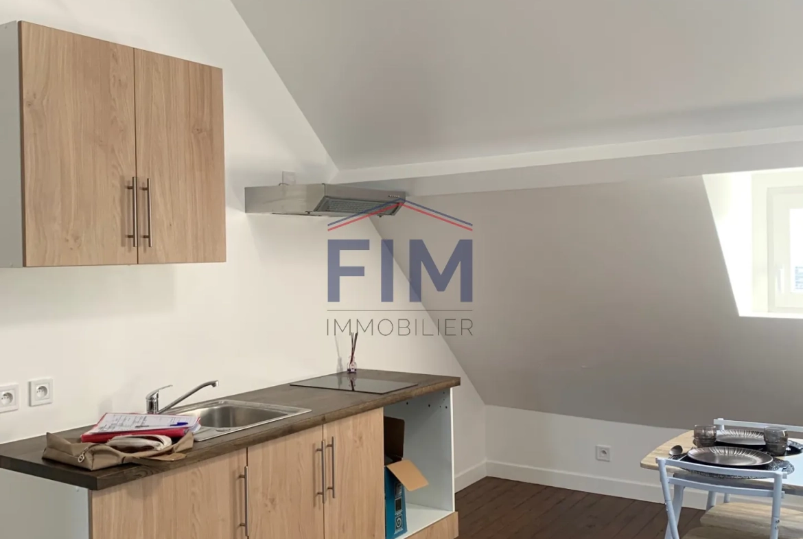 Studio rénové en plein centre de Dieppe à vendre 