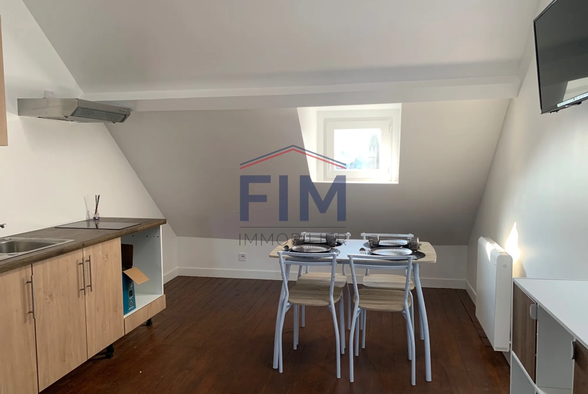 Studio rénové en plein centre de Dieppe à vendre 