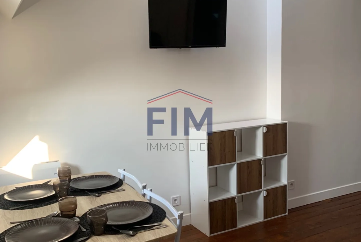Studio rénové en plein centre de Dieppe à vendre 