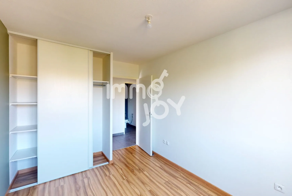 Appartement T3 de 61 m² avec terrasse et garage à Cugnaux 