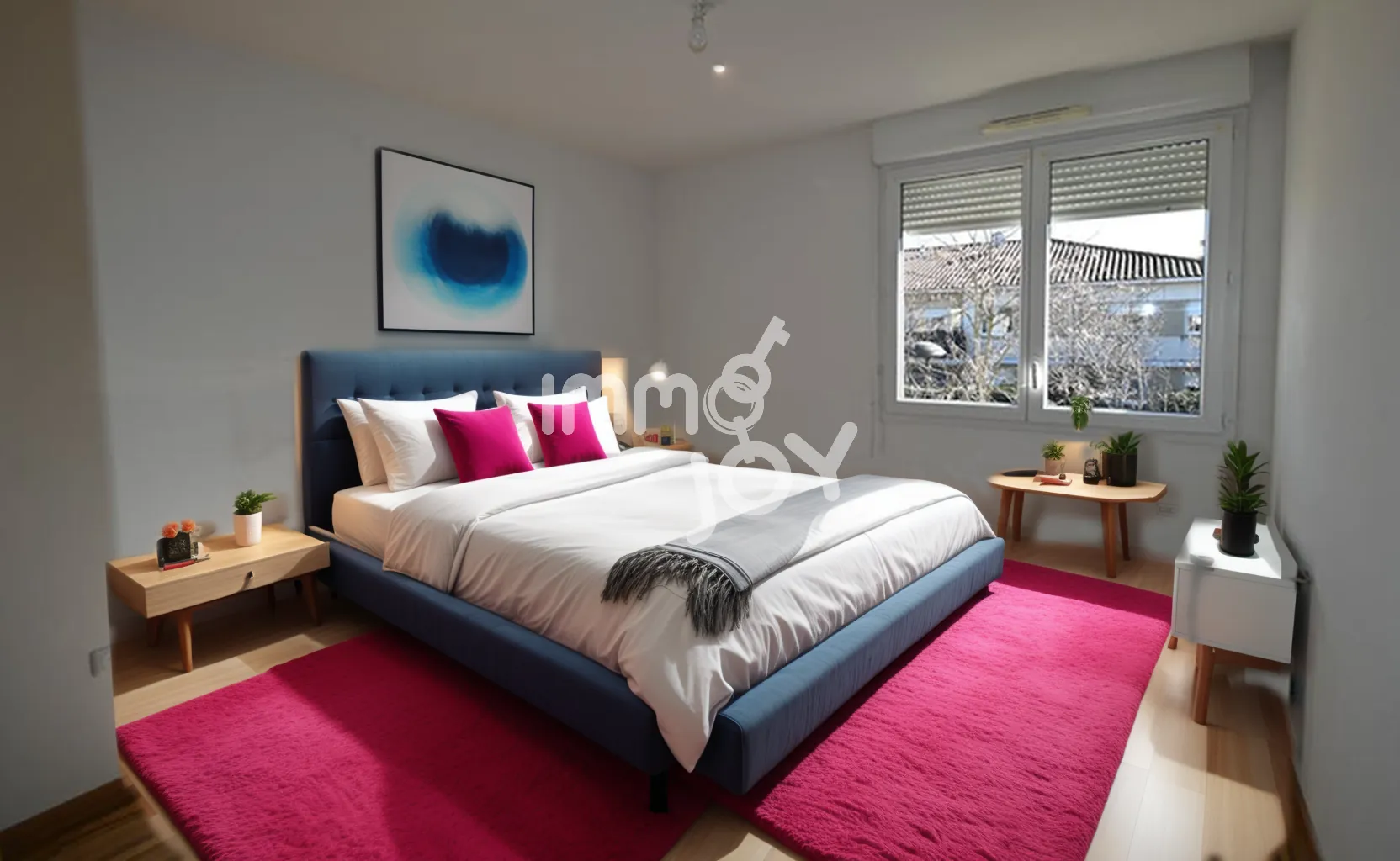 Appartement T3 de 61 m² avec terrasse et garage à Cugnaux 