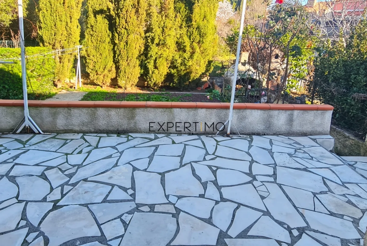 Charmante maison à Narbonne avec garage, terrasse et jardin proche commodités 