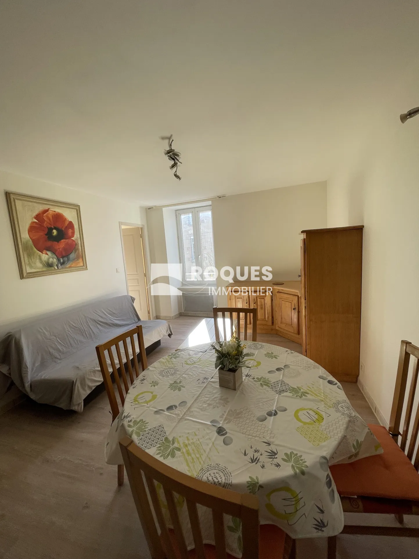 Charmant appartement de type 2 rénové au centre de Millau 