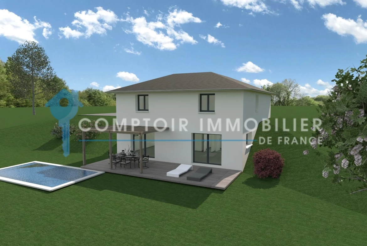 Terrain constructible de 575 m² à Haute-Jarrie avec vue exceptionnelle 