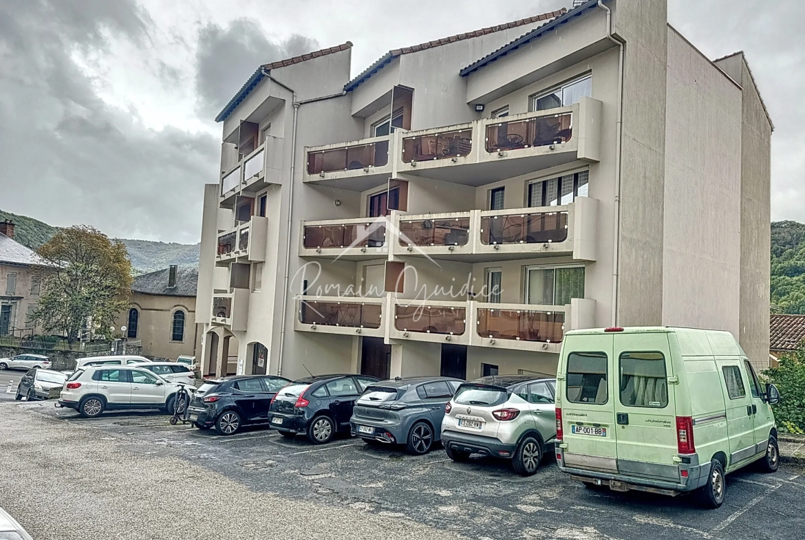 Appartement F2 de 38 m² avec terrasse à Saint-Affrique, idéale résidence ou investissement 