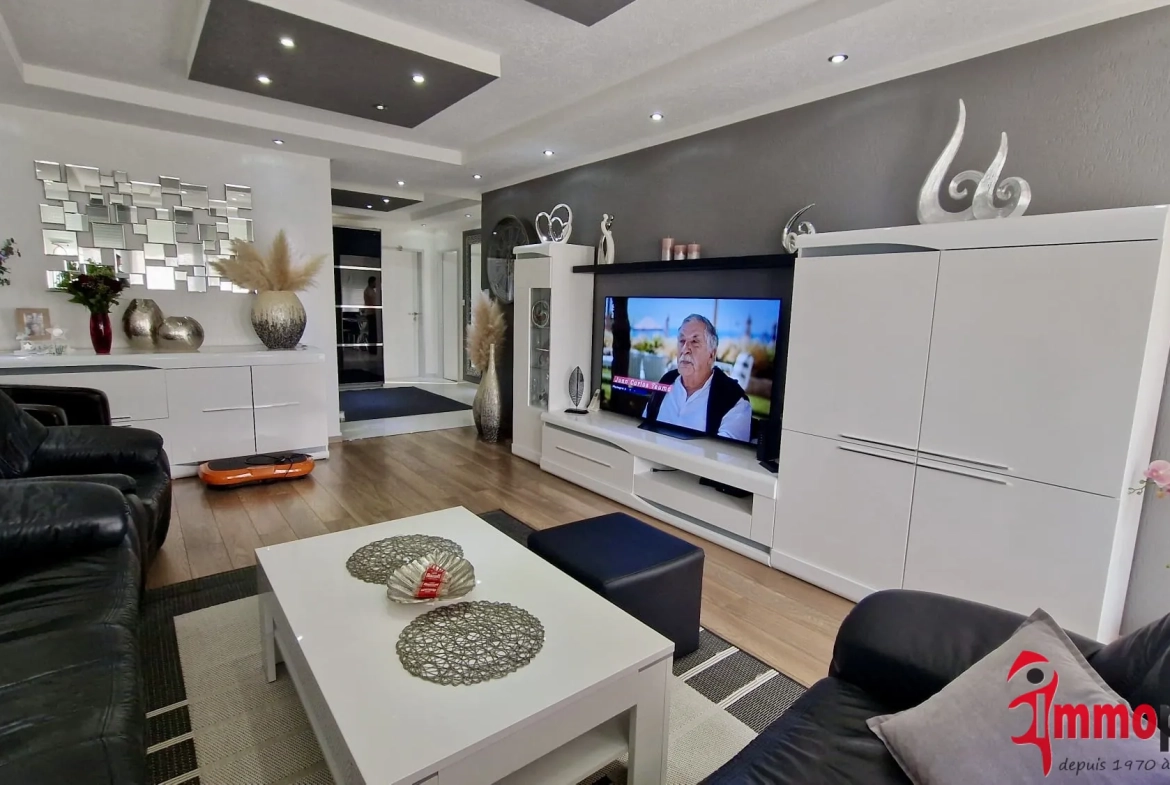 Appartement 3 chambres rénové avec balcon et parking à Saint-Louis 68300 