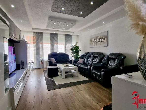 Appartement 3 chambres rénové avec balcon et parking à Saint-Louis 68300 