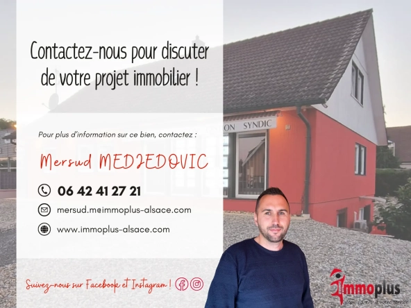 Appartement 3 chambres rénové avec balcon et parking à Saint-Louis 68300 