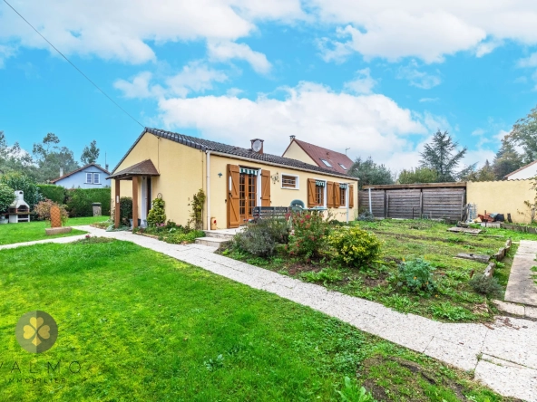Maison de plain-pied à Orgerus (78) - 3 chambres, jardin clos et proche gare