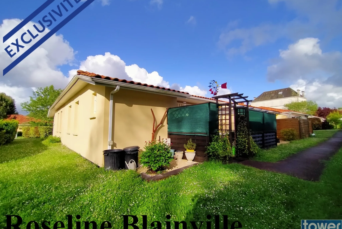 Charmante maison T3 de 72,11 m² à Saujon, proche Saintes et Royan 