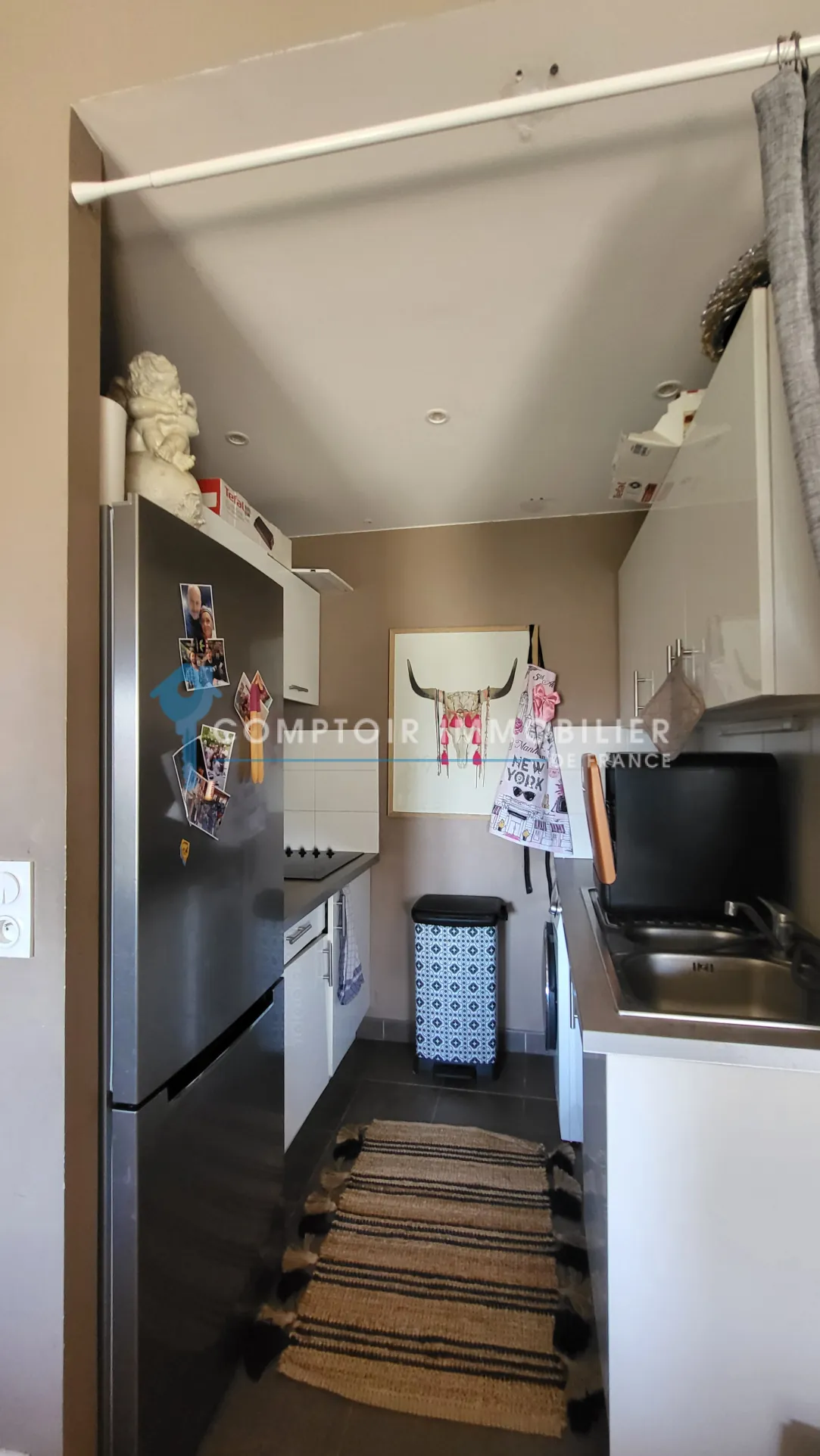 Appartement duplex de 60 m² à Nîmes dans le quartier Écusson avec locataire en place 