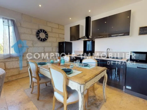 Appartement de luxe à Boulbon (13150) - Vue dégagée et terrasse