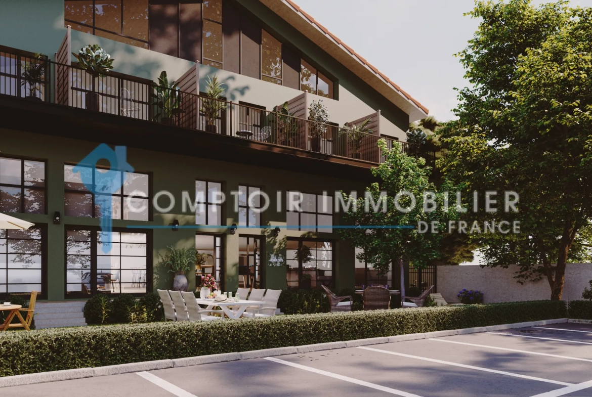 Appartement T2 rénové de 41 m² avec terrasse à Montpellier Port Marianne 