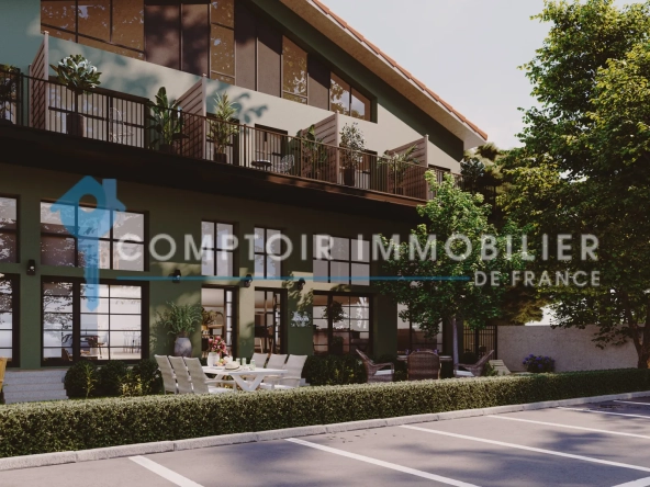 Appartement T2 rénové de 41 m² avec terrasse à Montpellier Port Marianne