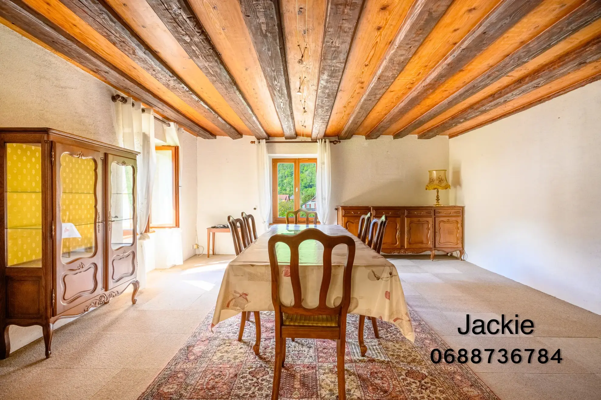 Grande maison de montagne à vendre dans les Vosges avec terrain arboré 