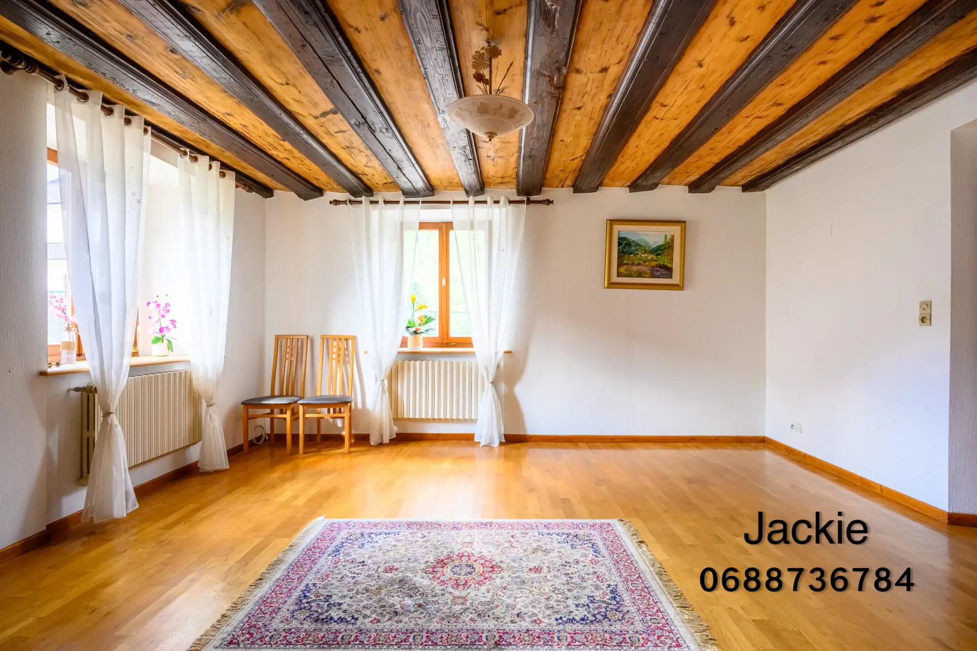 Grande maison de montagne à vendre dans les Vosges avec terrain arboré 