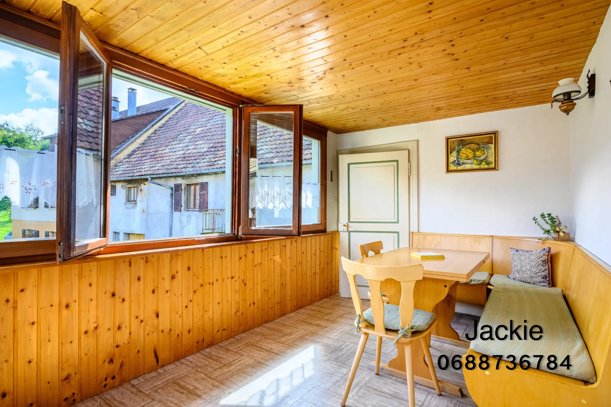 Grande maison de montagne à vendre dans les Vosges avec terrain arboré 
