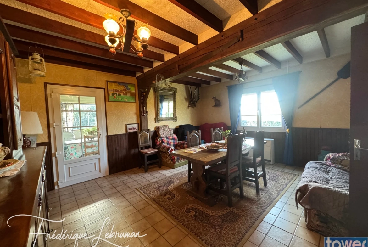 Villa 90 m² à Saint-Martin-de-Varreville proche plage à rénover 