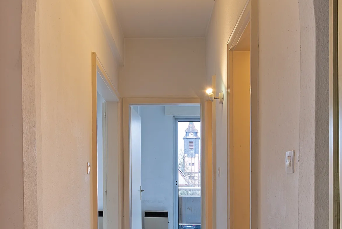 Appartement 2 pièces avec terrasse à Strasbourg Montagne Verte – Lumineux et pratique 