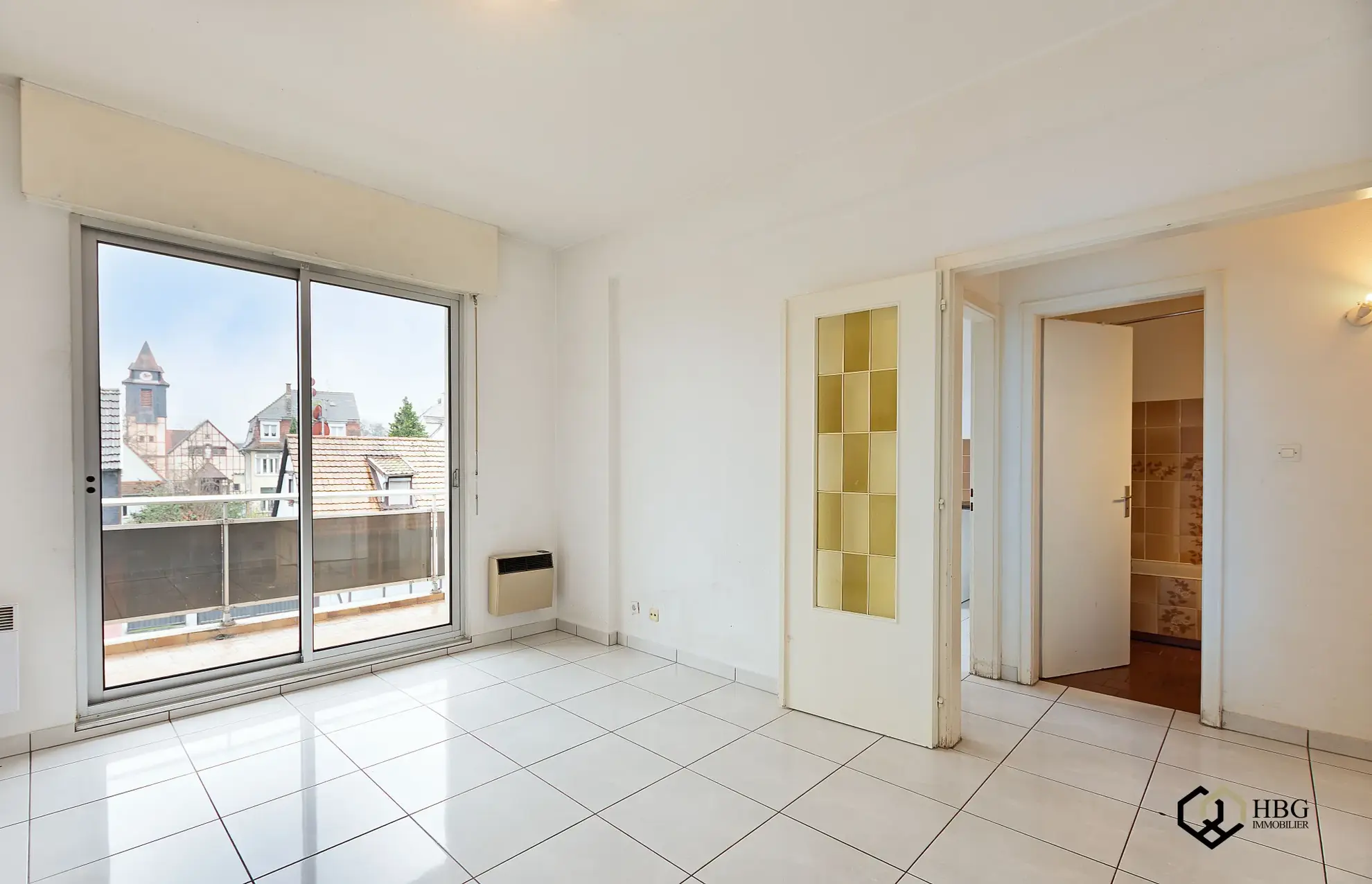 Appartement 2 pièces avec terrasse à Strasbourg Montagne Verte – Lumineux et pratique 