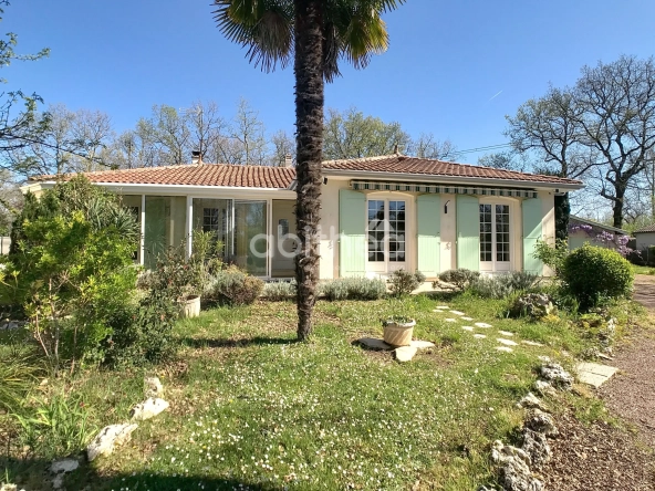 Maison de plain-pied à Puymoyen avec jardin et garage – 97 m²