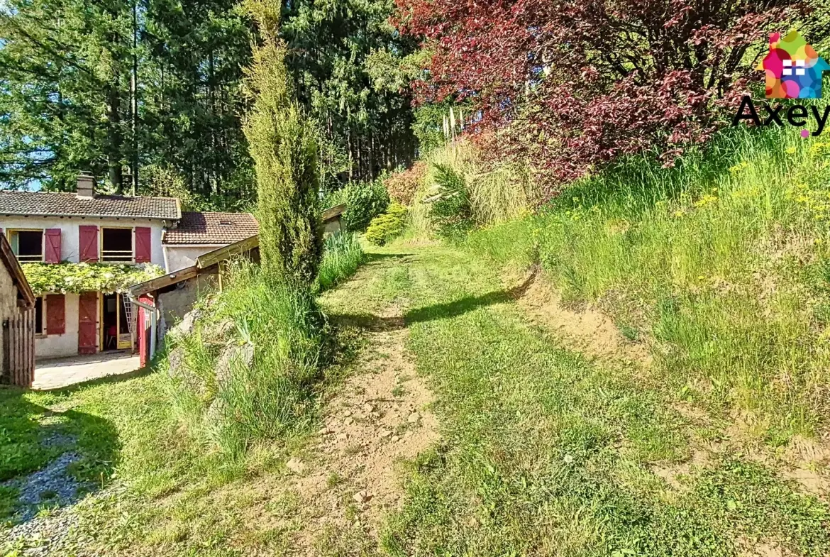 Maison 3 chambres avec grand terrain à Matour - Secteur calme et vue agréable 