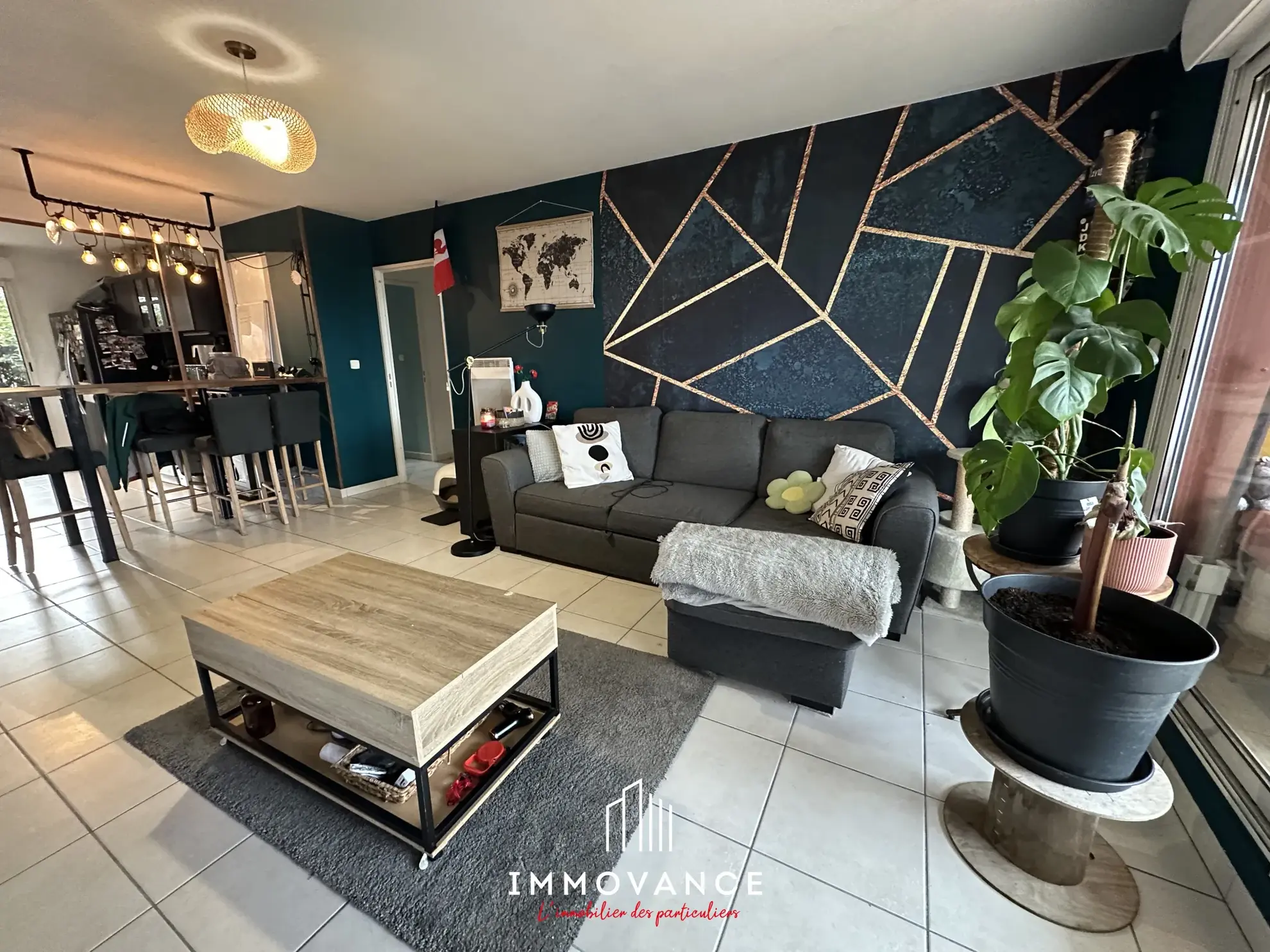 Appartement 3 pièces à Montpellier avec jardins, terrasses et parking privé 